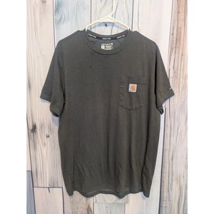 Camisa Carhartt Para Hombre Gris Manga Corta Talla M Calce Relajado Ropa de Trabajo Utilidad Informal - Imagen 1 de 4