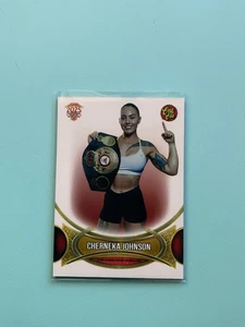 2025 P4P MMA MONARCH CHERNEEKA JOHNSON CUSTOM CARD 1/1 UFC ACEO - Picture 1 of 2