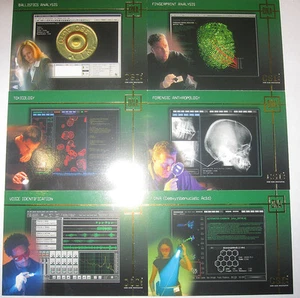CSI SERIE 1 DNA SET 6 CARDS SUBSET TRADING CARDS STRICTLY INK MINT DNA1 TO DNA6 - Picture 1 of 1