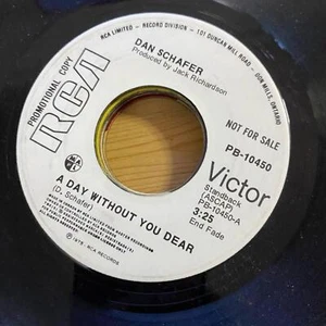 Dan Schafer - A Day without you Dear PB-10450 45rpm VG R40 - Imagen 1 de 2