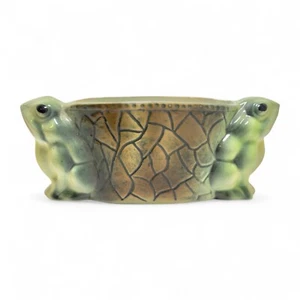 Vintage Studio Pottery Frog-Themed Bowl - Picture 1 of 4