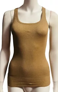 Canotta RALPH LAUREN oro metallizzato S/P - Foto 1 di 7