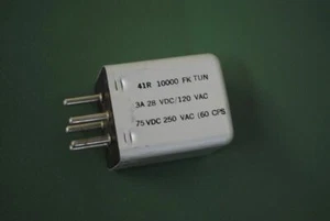SIGMA INSTRUMENTS RELAY 41R-10000FK-TUN 10KILOHM 5 PIN NOS 3A 28VDC/120VAC - Picture 1 of 2