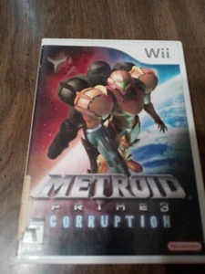 Metroid Prime 3: Corruption (Nintendo Wii, 2007) ¡Completo PROBADO, MANUAL, ESTUCHE!¡! - Imagen 1 de 5