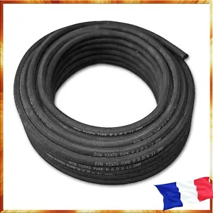 Hartschlauch 5 Meter 6 mm Kraftstoffdurchmesser Diesel Benzin mit Geflecht - Bild 1 von 4