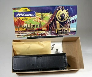 Kit refrigerador escrito sin montar Athearn HO 5200 negro sin decorar - Imagen 1 de 3