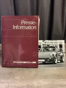 Pressemappe 80’s PORSCHE 924 S, 944, 944 S, 944 Turbo, 911 CARRERA …. - Bild 1 von 3
