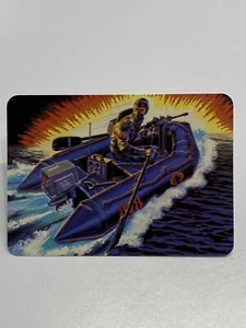 Vintage 1986 Hasbro GI JOE - #123 COBRA NIGHT LANDING - MB Milton Bradley MINT - Picture 1 of 2