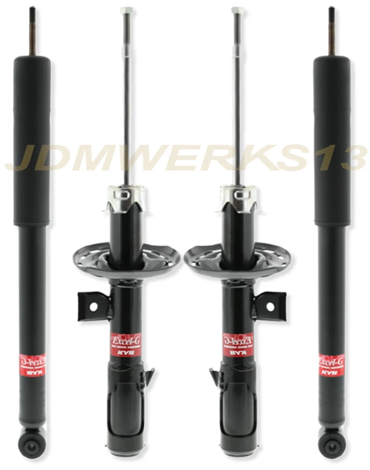 KYB 4 High Performance STRUTS SHOCKS for HONDA FIT 2007 07 - 08 2008 GD3 - Image 1 of 1