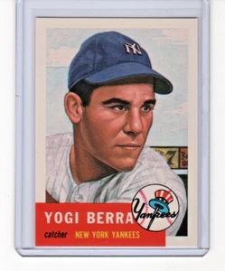 YOGI BERRA 1991 Topps Archives ""53 REIMPRESIONES #104 Yankees de Nueva York - Imagen 1 de 1