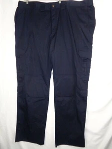 5.11 511 Tactical Series Military Police Pants Men's 54 X 39 Navy Blue Unhemmed - Picture 1 of 12