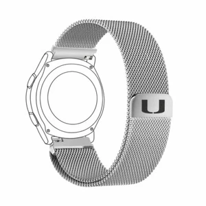 Correa de reloj de cambio rápido de malla de acero inoxidable Affinity Bands Miami Hurricanes - Imagen 1 de 2