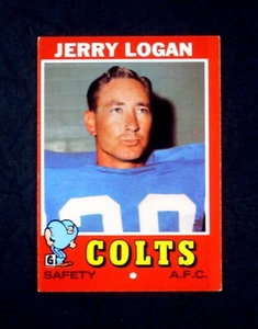 1971 Topps Set Break #134 Jerry Logan Baltimore Colts EX - Imagen 1 de 2