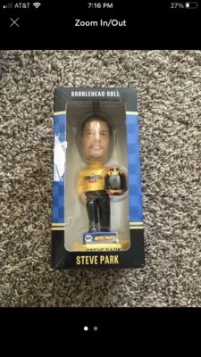 Bobblehead Steve Park NAPA Auto Parts F51 Foto 1 de 2