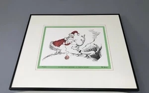 Dr. Seuss Limited Edition Lithograph "If I Cant Find A Reindeer, I'll Make One" - Picture 1 of 12