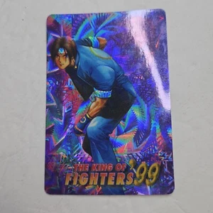 Vtg The King of Fighters 99 Kyo-1 Clone Prism Holographic Sticker Trading Card - Picture 1 of 3