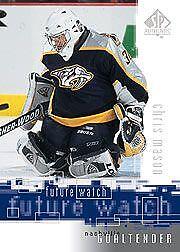 2000-01 SP Authentic Predators Hockey Card #113 Chris Mason Rookie /900 