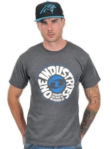 One Industries Throwback Icon Cotton T-shirt Charcoal - Sale - Picture 1 of 1