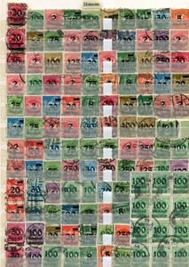 Lot Infla - Aufdrucke o - undurchsucht - KW ca. 250,-- € ( 45858 ) - Picture 1 of 1