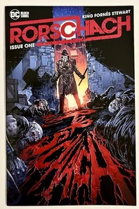 Rorschach #1 DC Black Label 2020 Ken Lashley Trade Variant Watchmen (LTD 2500) - Foto 1 di 7
