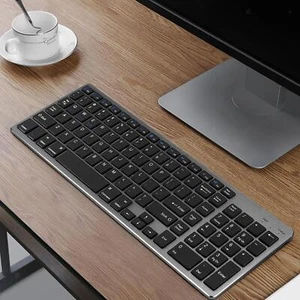 104 Keys Keyboard Full Built in Rechargeable Battery for - Picture 1 of 8