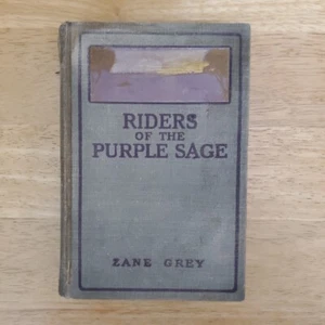 1912 Riders of the Purple Sage By Zane Grey Published By Grosset & Dunlap - Picture 1 of 14
