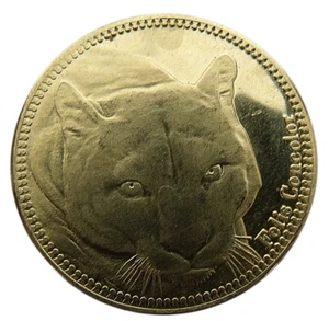 SOMALILAND 5 SHILLINGS 2016 WILD CAT PUMA COUGAR - PANTHERA CONCOLOR UNC - Picture 1 of 2