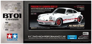 Tamiya RC 47507 1:10 Porsche 911 Carrera RSR 2.8 2wd RC Ltd Ed White Painted Bod - Picture 1 of 11