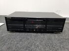 TESTED Kenwood KX-W4030 120V Double Cassette Tape Player/REC CCRS DPSS No Remote