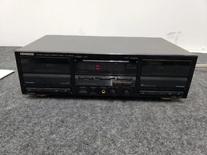 TESTED Kenwood KX-W4030 120V Double Cassette Tape Player/REC CCRS DPSS No Remote - Picture 1 of 15