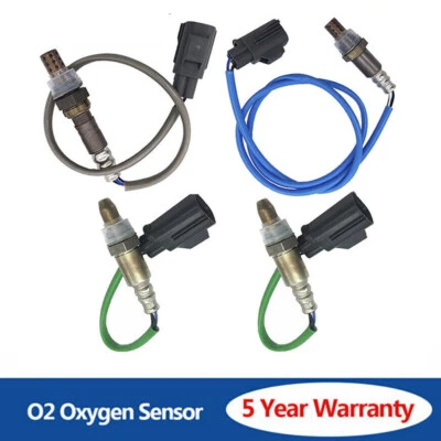 4X Sensor de oxígeno delantero + trasero para Land Rover LR4 2010-2013 Range Rover Sport 5,0 L Foto 1 de 4