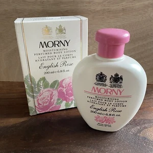 New Morny Moisturizing Perfumed Body Lotion English Rose 6.8 Fl Oz Vintage - Picture 1 of 5