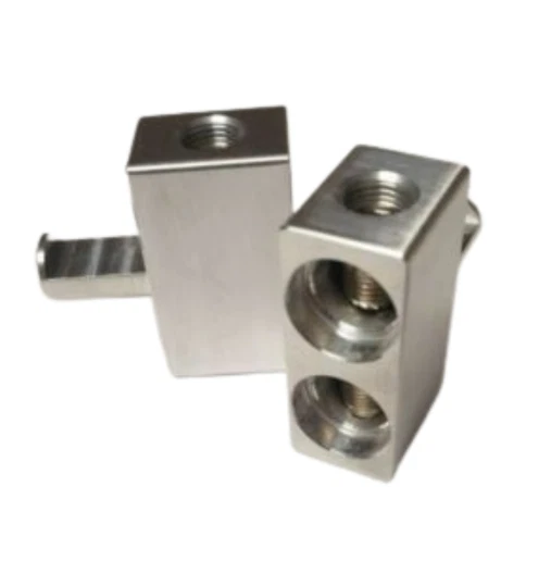 Pair db werx  Dual 1/0 AWG to 1/0 0 Gauge Offset Amp Inputs - Image 1 of 1