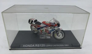 Moto Honda RS125 Loris Capirossi 1991 Escala 1/24 Modelo Estático Colección - Imagen 1 de 7