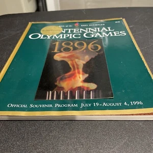 Centennial Olympic Games 1996 Official Souvenir Program Atlanta Summer Games - Foto 1 di 6