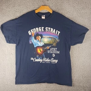 George Strait Konzert T-Shirt Herren XL Cowboy Rides Away Tour Shirt Western - Bild 1 von 7