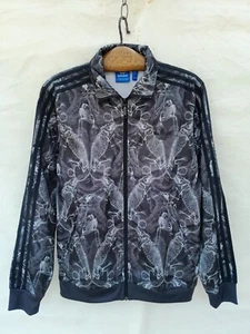 adidas Originals Track Jacket Men Medium Embroidered Trefoil X-RAY Cameleon NWOT - Picture 1 of 14