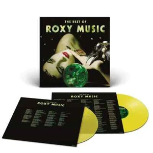 THE BEST OF ROXY MUSIC - 2-LP - YELLOW COLORED VINYL - 180 GRAM - LE - BRAND NEW - Picture 1 of 12