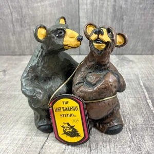 2003 Worldwide Lost Woodsman RICK J. ROWLEY Firmado con Etiquetas Figura Oso De Colección - Imagen 1 de 10