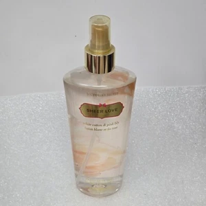 Victoria's Secret Sheer Love Fragrance Mist White Cotton & Pink Lily Scent - Picture 1 of 1