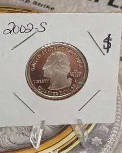 Silver 2002 S INDIANA Proof State Quarter TP-10015 - Picture 1 of 2