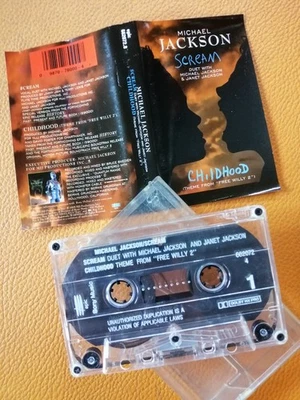 Michael Jackson [ Scream/Childhood ] ORIGINAL CASSETTE THAILAND EDITION - Image 1 of 2