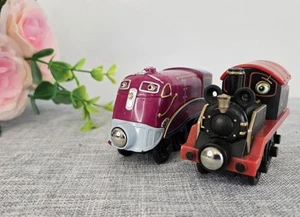 Vintage Chuggington Railway Speedy McAllister & Old Puffer Pete Thomas & Friends - Picture 1 of 8
