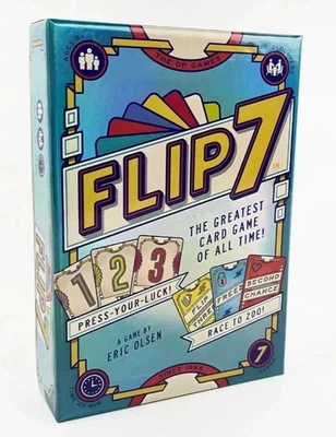 New Board Game FLIP 7 Excitement: A Must-Have Family and Friends Card Game - Image 1 of 4