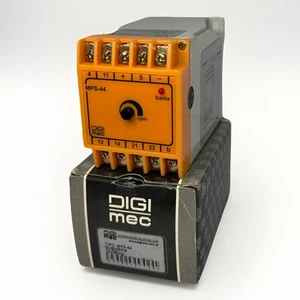 DigiMec MPS-44 Rotational Speed Monitor Relay 50/500RPM 24V/60Hz - Picture 1 of 7
