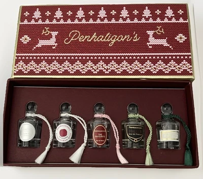 Penhaligon’s Mini Perfumes Set de Regalo de Navidad de 5 Piezas; 5 X 5 ml Nuevo en Caja Foto 1 de 3
