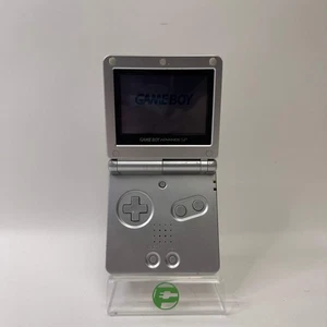 Consola de juegos portátil Nintendo Game Boy Advance SP solo AGS-001 plateada - Imagen 1 de 8