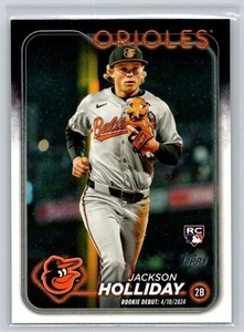 Jackson Holliday Rookie - 2024 Topps Update #US97 - Baltimore Orioles Card RC - Picture 1 of 2