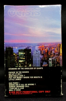 Oasis СТОЯЩИЙ НА ПЛЕЧЕ ГИГАНТОВ, кассета, Большой Брат Великобритания промо (2000) - Изображение 1 из 4
