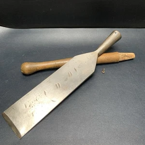 Antique L&I. J. White 3” Chisel Timber Slick Woodworking Tool 1837 Buffalo NY - Picture 1 of 13